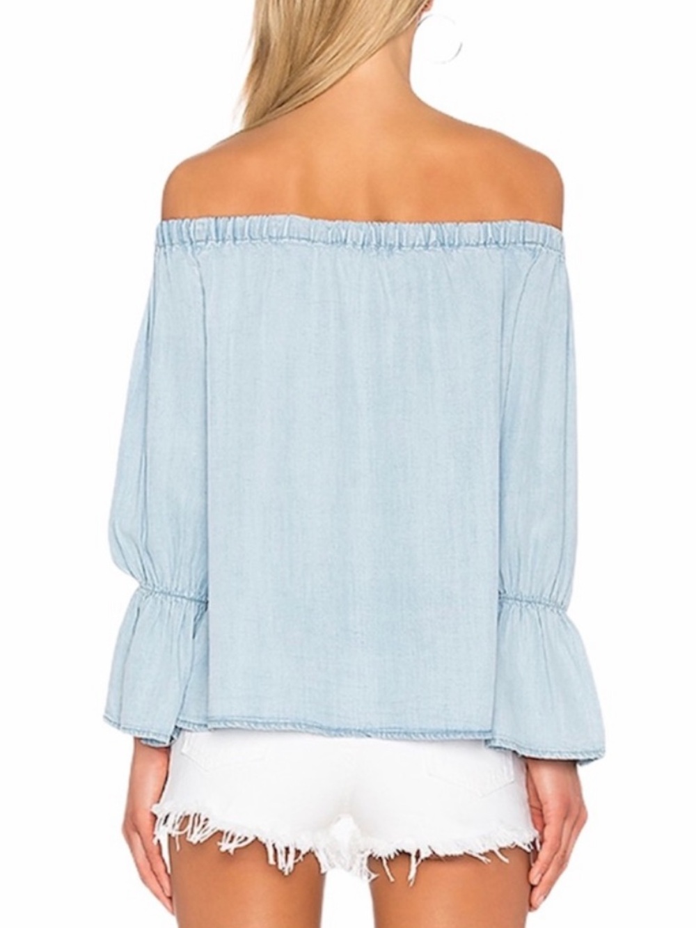 Sanctuary — Charlotte Off-Shoulder Top in Sun-bleached - Picture 4 of 10
